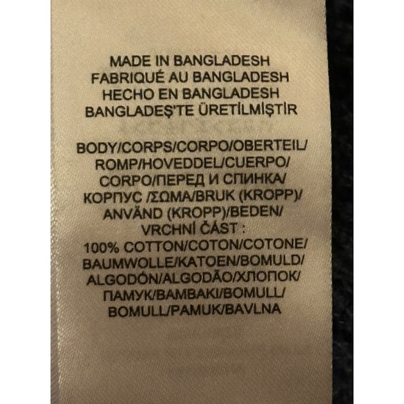 Lauren Ralph Lauren Cowl Neck Sweater Size L 100% Cotton Blue - Picture 6 of 7